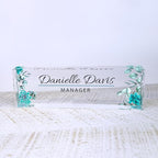 ARTBLOX | Custom Name Plate for Desk, Office Decor, Teacher Desk Name Plate - Image 2