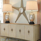 Drum Lamp Shades Larges, Modern Farmhouse Lampshades Beige - Image 9
