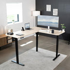 VIVO Electric Corner 63 x 55 inch L-Shaped Standing Desk, Memory Height - Image 8