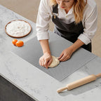 KORVOS Stainless Steel Cutting Board, 19.6"L x 15.7" W Heavy Duty Steel by KORVOS