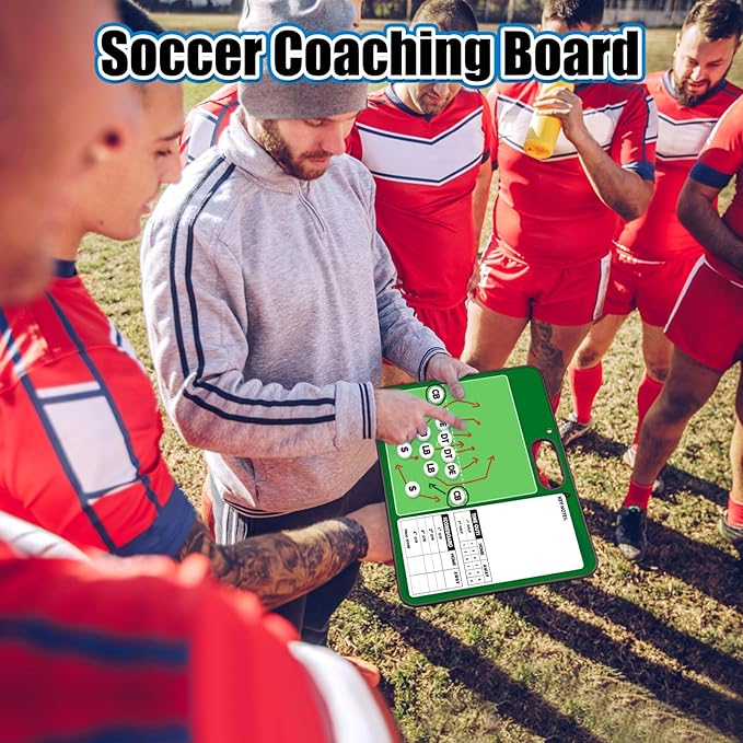 Torlam Magnetic Dry Erase Coach Board, Basketball Coaching Clipboard - Image 6