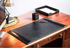 Dacasso Bonded Set Luxury Leather Desk Pad & Desk Organization Essentials - Image 3
