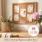 30 Pcs Bow Push Pins, Cute Bow Push Pins, Bulletin Board, Photo Wall, School - Image 6