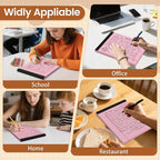 2 Pack Legal Pads 8.5 X11, College Ruled Notebook, 100 Sheets Pink Note Pad - Image 6