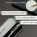 Custom Engraved Mechanical Pencil – Personalized 2.0mm Refillable Drafting - Image 4