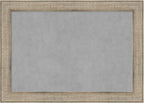 Amanti Art Silver Framed Magnetic Board 30x42 Large Vision Board