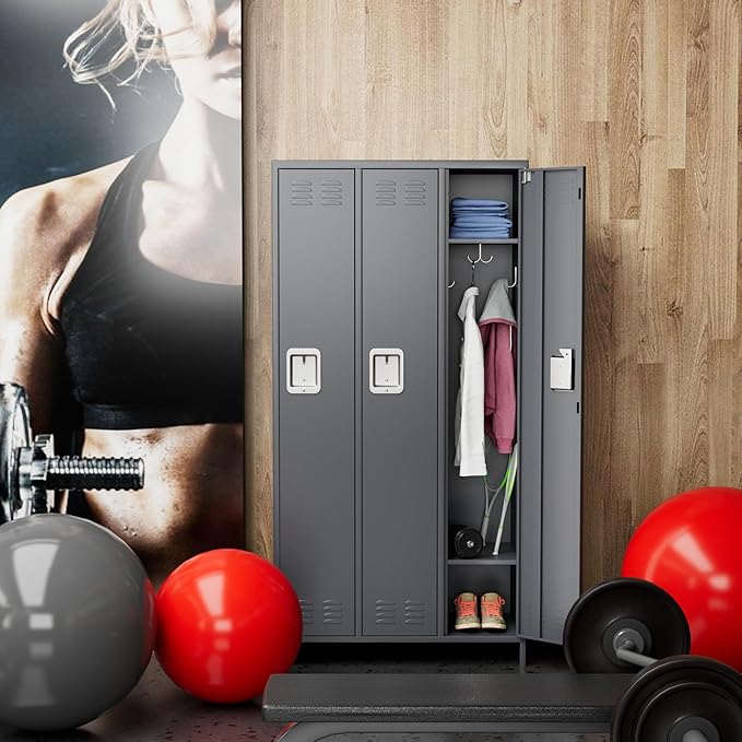 SUPEER Metal Employee Lockers - Image 4