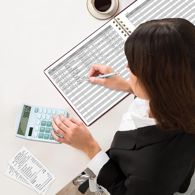 HAUTOCO Hardcover Accounting Ledger Book - Image 6