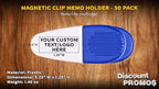 50 Magnetic Memo Holders Set - Image 4