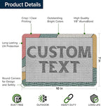 Custom Sign, Custom Street Sign, 11 Font Colors, 13 Font Styles, 4 Hole Options - Image 6