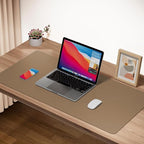 Boutilon Leather Desk Pad Protector, Non-Slip Mouse Pad, Laptop Desk Pad - Image 2