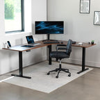VIVO Electric Corner 75 x 63 inch L-Shaped Standing Desk, Memory Height - Image 8