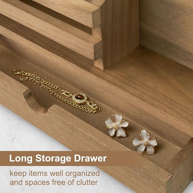 Lucundm Key Holder Wall Mount, Mail Holder - Image 4