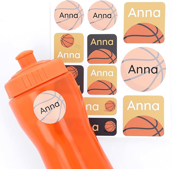 Large Name Labels for Kids by Teddylabels