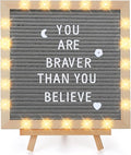 Changeable Felt Letter Board by ANPHSIN