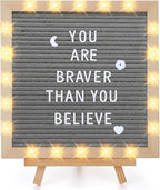 Changeable Felt Letter Board by ANPHSIN
