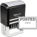 MaxMark Large Self-Inking Rubber Date Office Stamp by Maxmark