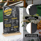 BOUBONI 3 Pack Small Chalkboard Signs - Image 5