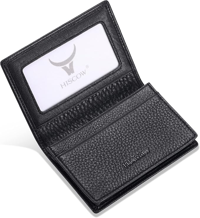 Leather Business Card Case Holder by HISCOW