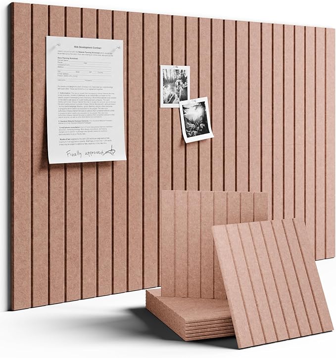 Large Felt Bulletin Board 36"x24" Cork Board Alternative by FLUXYNARA