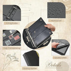 Lewtemi Stamp Collecting Albums Set Stamp Collection Book Include 20 Pages - Image 3