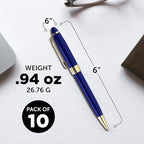 DISCOUNT PROMOS 10 Ultra Executive Pens Pack - Image 5