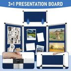 Nisorpa Trade Show Presentation Board, Aluminum Trifold Poster Board 70.8 x - Image 4