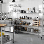 Regal Altair 18" Deep x 60" Wide x 54" Height Wire Shelving Kit | 4-Tier | NSF - Image 5