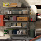 Regal Altair 24" Deep x 72" Wide x 86" Height Wire Shelving Kit | 5-Tier | NSF - Image 2