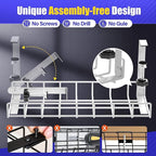 Under Desk Cable Management Tray 2 Pack, Xpatee Upgraded Wire Management No - Image 2