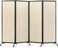 Upgrade Version Room Partition and Divider, Freestanding Rolling Dividers by StrongBird