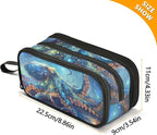 BOENLE Octopus Galaxy Pencil Case Box Boys Girls Large Pencil Pouch - Image 4