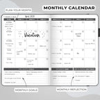 Clever Fox Planner – Undated Weekly & Monthly Planner - Image 4