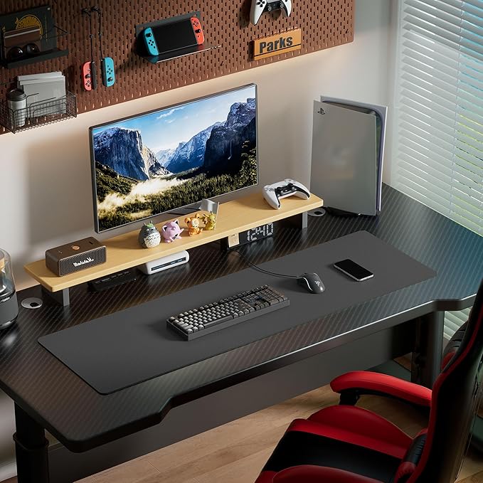 Aothia Leather Desk Pad Protector, Office Desk Mat, Large Mouse Pad, Laptop - Image 7