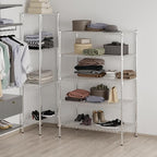 Regal Altair 24" Deep x 42" Wide x 64" Height Wire Shelving Kit | 5-Tier | NSF - Image 8