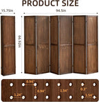 Aleesing 6 Panel Pegboard Display - Image 2