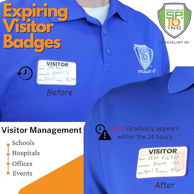 Specialist ID Visitor Log Book for Business or Schools - Image 3