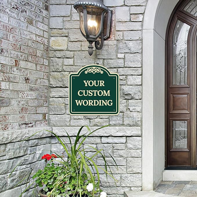 Custom Decorative Sign, Personalized Metal Sign - Image 2