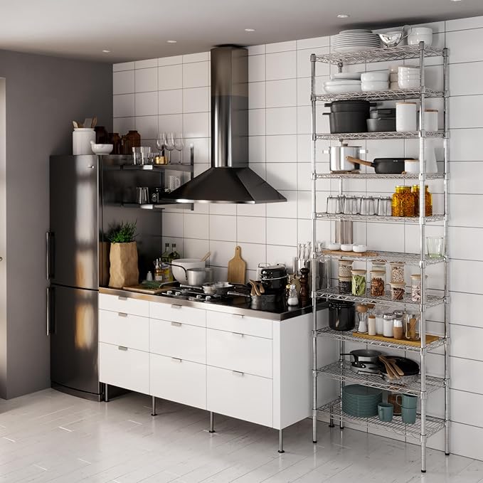Regal Altair 14" Deep x 30" Wide x 96" Height Wire Shelving Kit | 10-Tier | NSF - Image 2