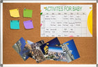 Cork Bulletin Board, Bulletin-Boards, Notes Board, Memo Board, 18 x 24inch - Image 9