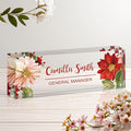 Personalized Name Plate for Desk, Custom Acrylic Desk Name Sign, Office by Unknown