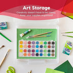 IRIS USA Board Game Storage Craft Organizer Box - Image 9