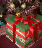 Soul & Lane Christmas Decorative Cardboard Storage Boxes, Seasonal Storage - Image 4