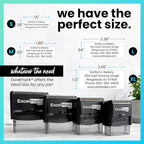 ExcelMark Custom Rubber Stamp – Clean & Easy Stamping – Personalized - Image 6