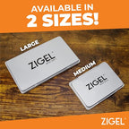 Metal Case Stamp Pad Medium Size, Sky Blue Color - Image 4