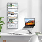 EasyPAG Wall File Organizer for Office 14 Pocket Mesh Wall Mounted Paper - Image 8