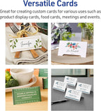 Avery Printable Tent Cards, 3.5" x 11", Ivory - Image 5