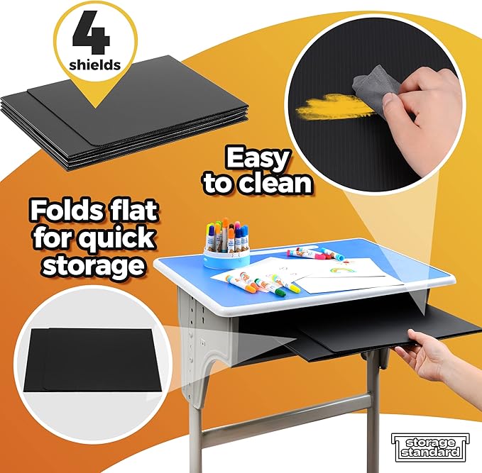 4-Pack Desk Dividers for Students - Image 6
