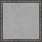 Amanti Art Grey Framed Magnetic Board 27x27 Medium Vision Board by AmantiArt