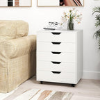 Giantex 5-Drawer Mobile Storage Cabinet - Image 8